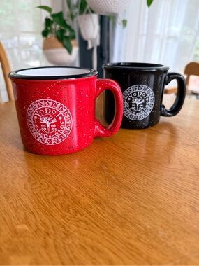 4” Ceramic Camp Mug Set of 2